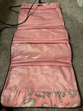Victoria's Secret Pink Hanging Travel Jewelry Organizer